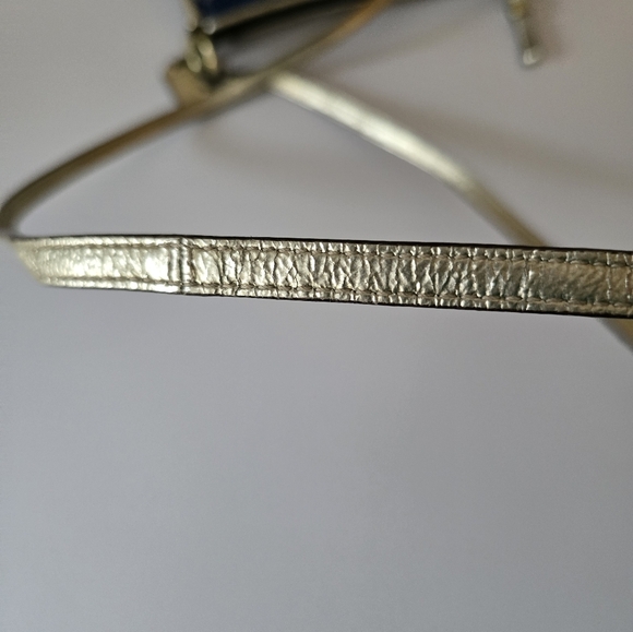 COACH BLUE & GOLD NEW YORK CROSS BODY - Picture 9 of 12